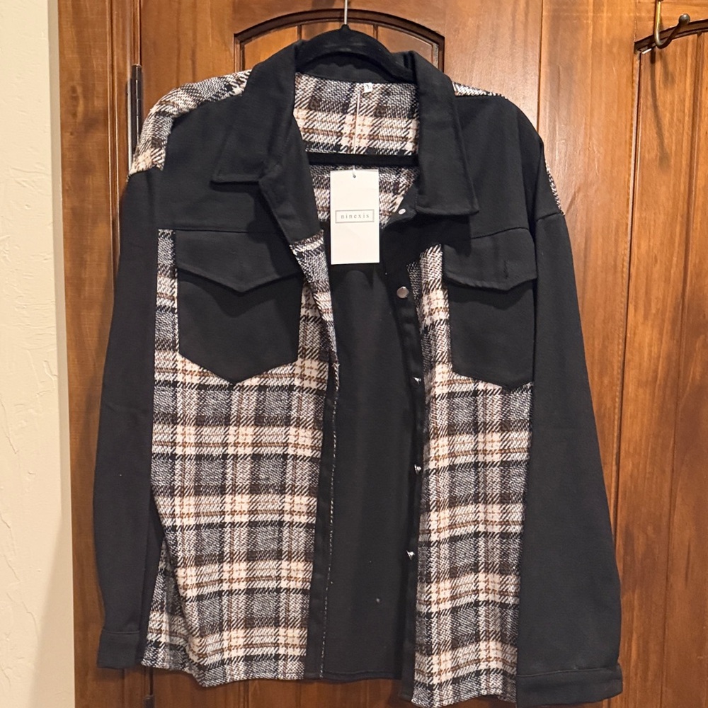 Black and Plaid Jacket by Rancher